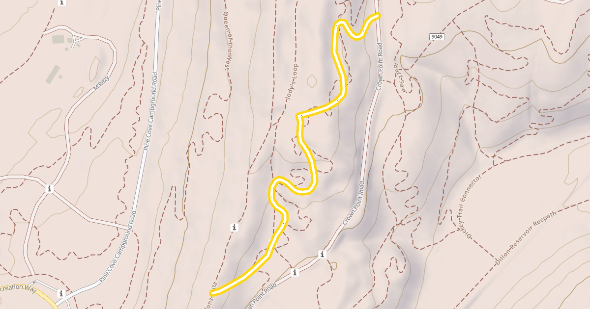 Map preview of Hanimal's Trail