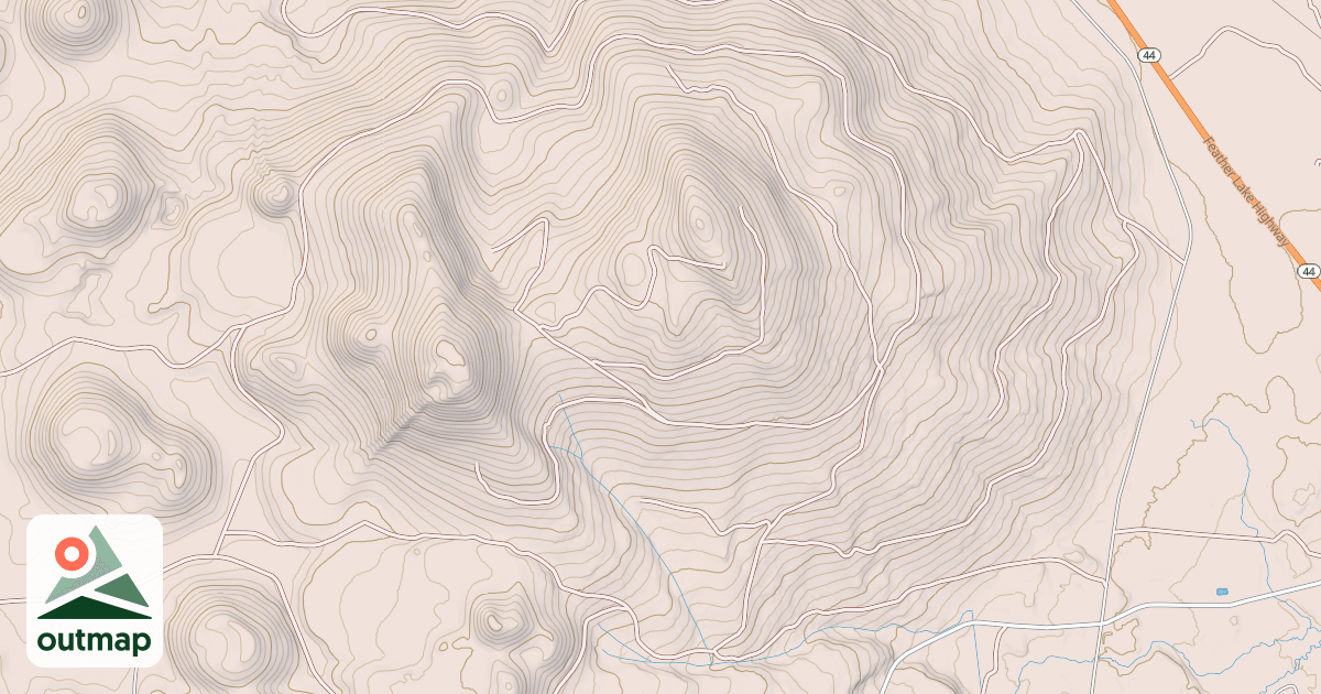 Map of BOGARD BUTTES