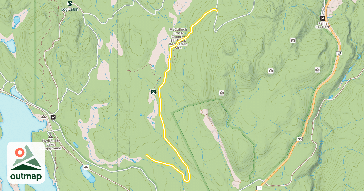 Map of Backcountry