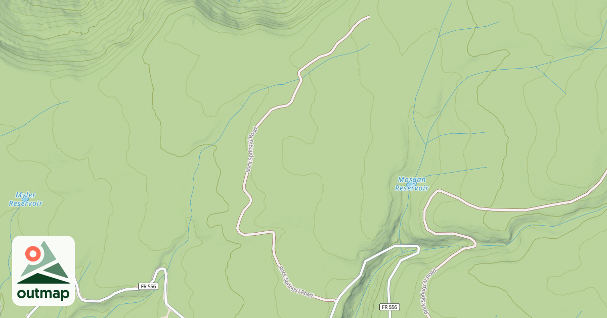 Map of ROCK SPRINGS J