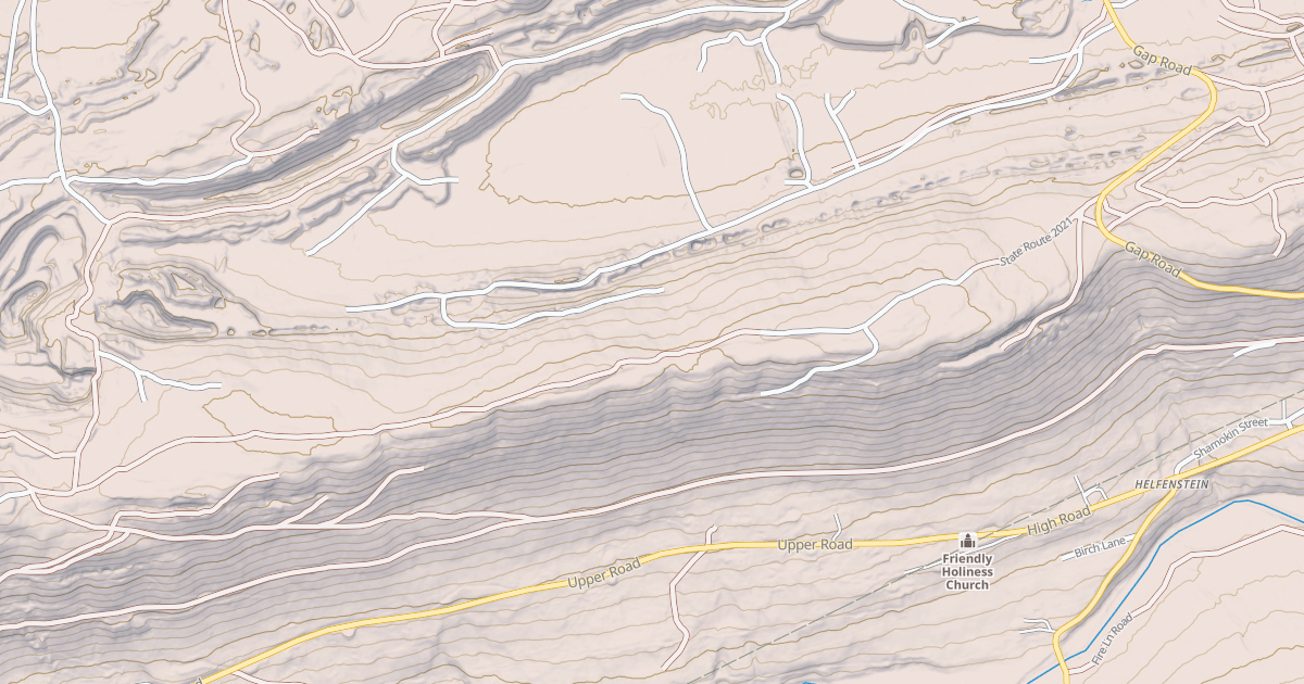 Map preview of Anthracite Outdoor Adventure Area Trails