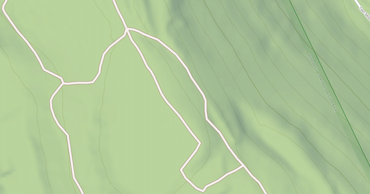 Map preview of Whiskey Springs Trails