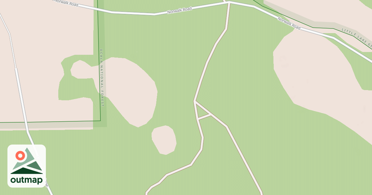 Map of USFS Motor Vehicle Use Map Roads {C72CDD8F-04D4-4645-AE2E-F284E73099B4}