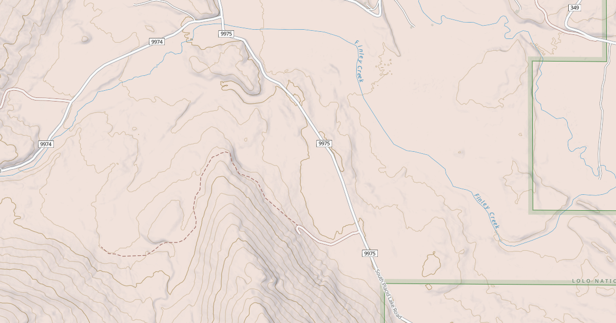 Map preview of Finley Spook Cutoff