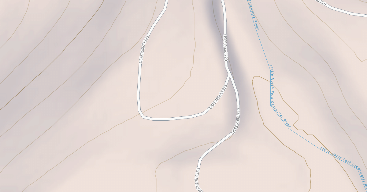 Map preview of LONG HIKE SPUR
