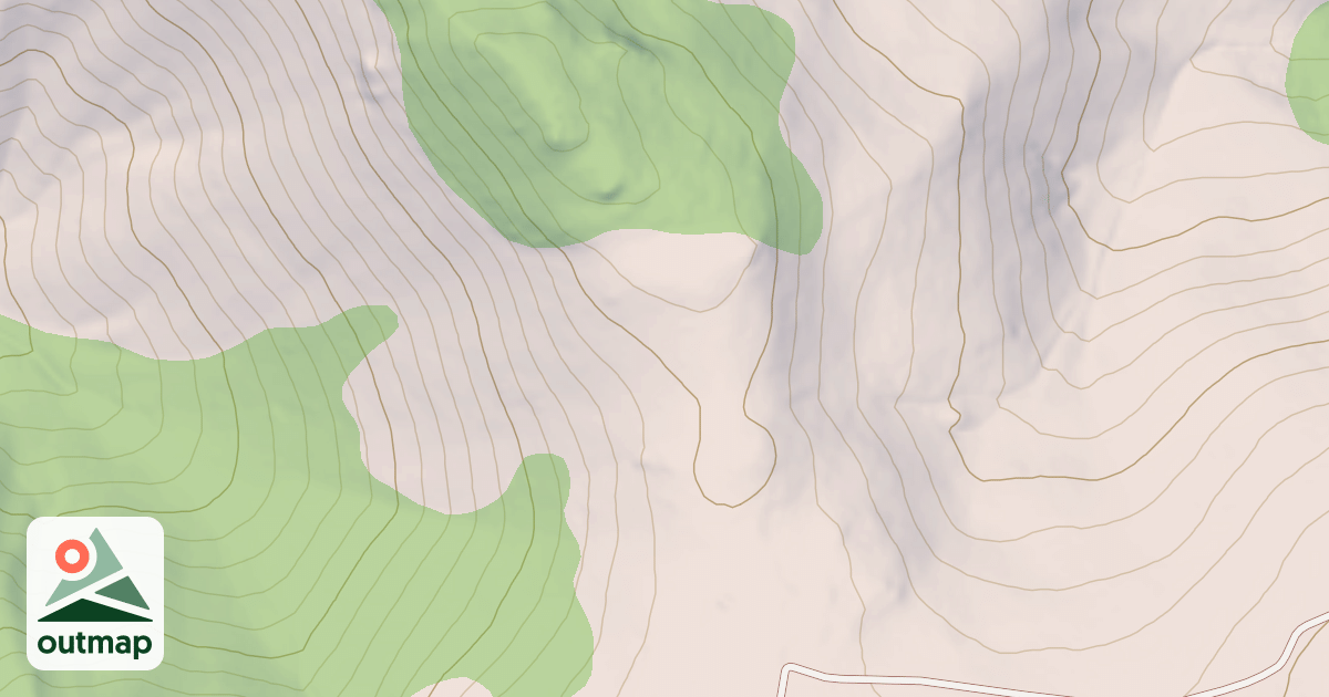 Map of BUCKSKIN DIVIDE SPUR E