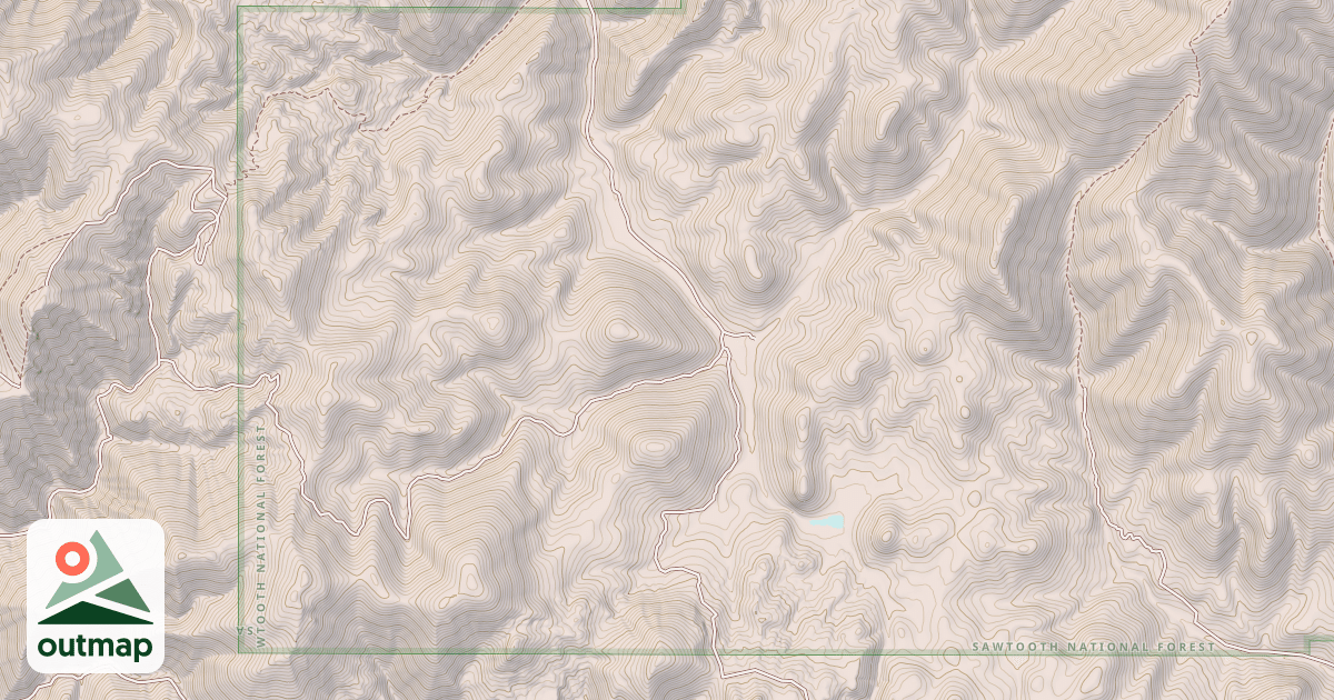 Map of BAUGH CR - COVE CR