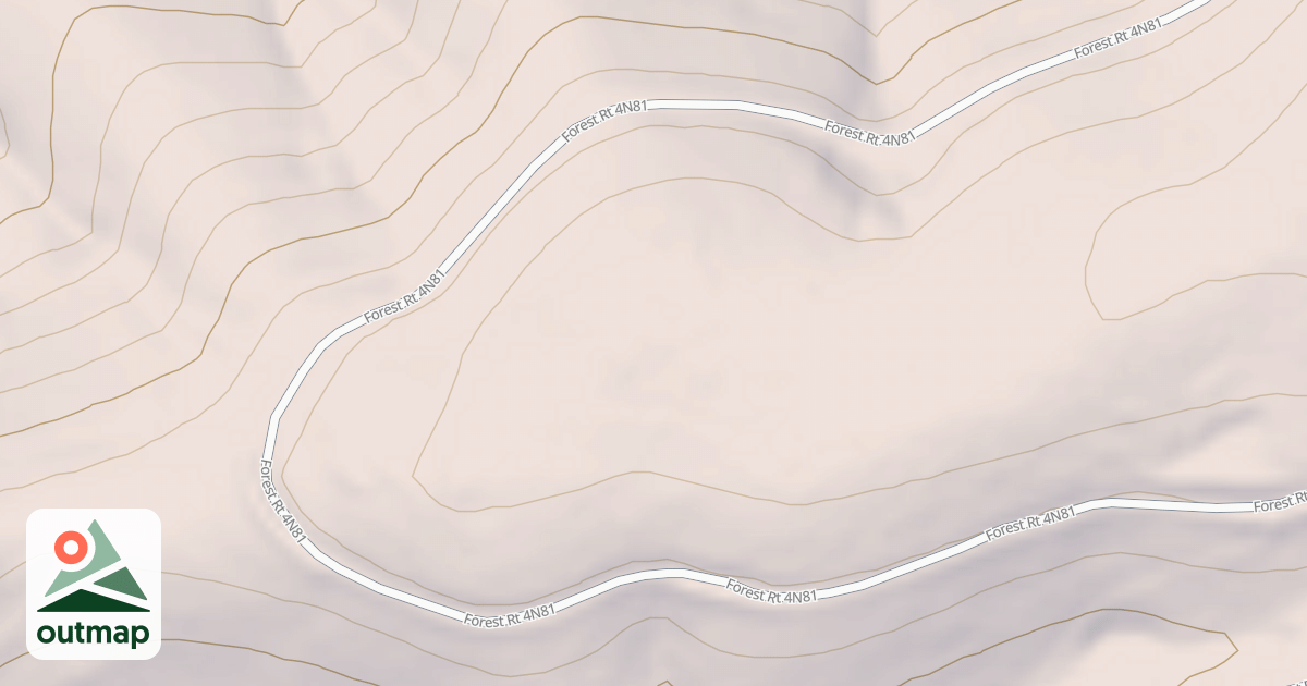 Map of CRANDALL PK. OHV-M/C