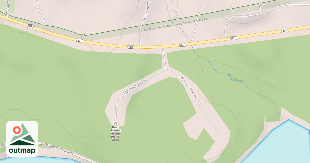 Map of BOAT GUNNEL
