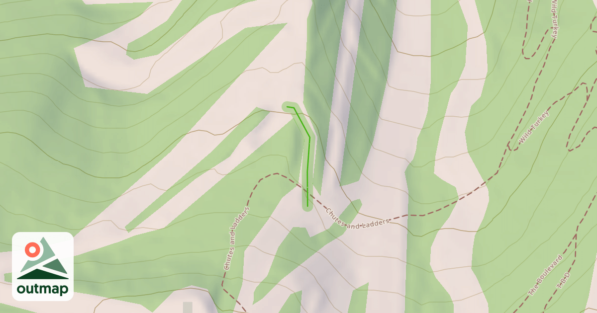 Map of Little Gap