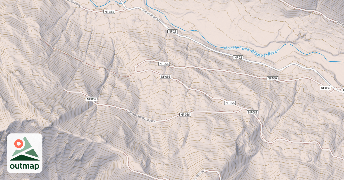 Map of BISHOP PT