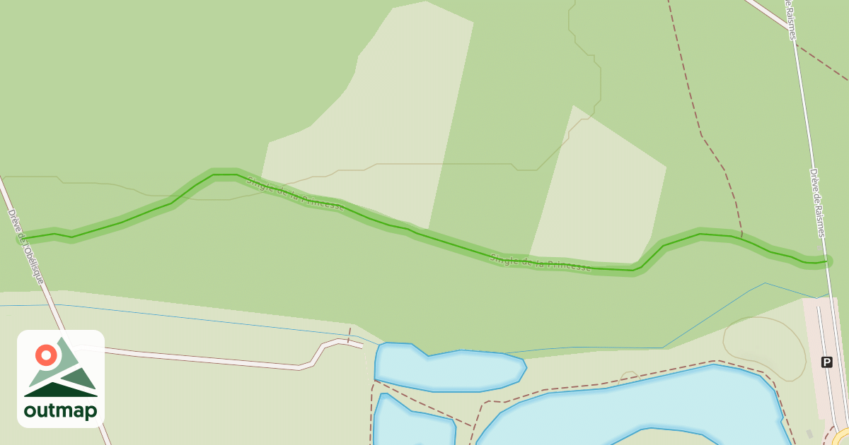Map of Single de la Princesse