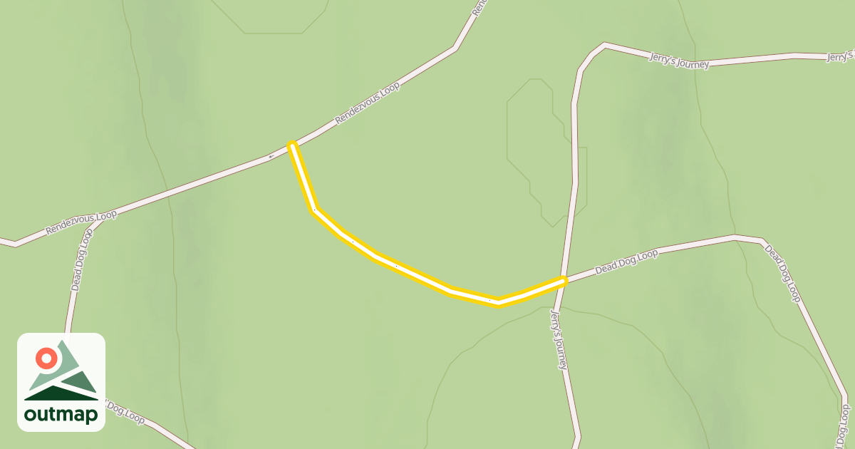 Map of Dead Dog Loop