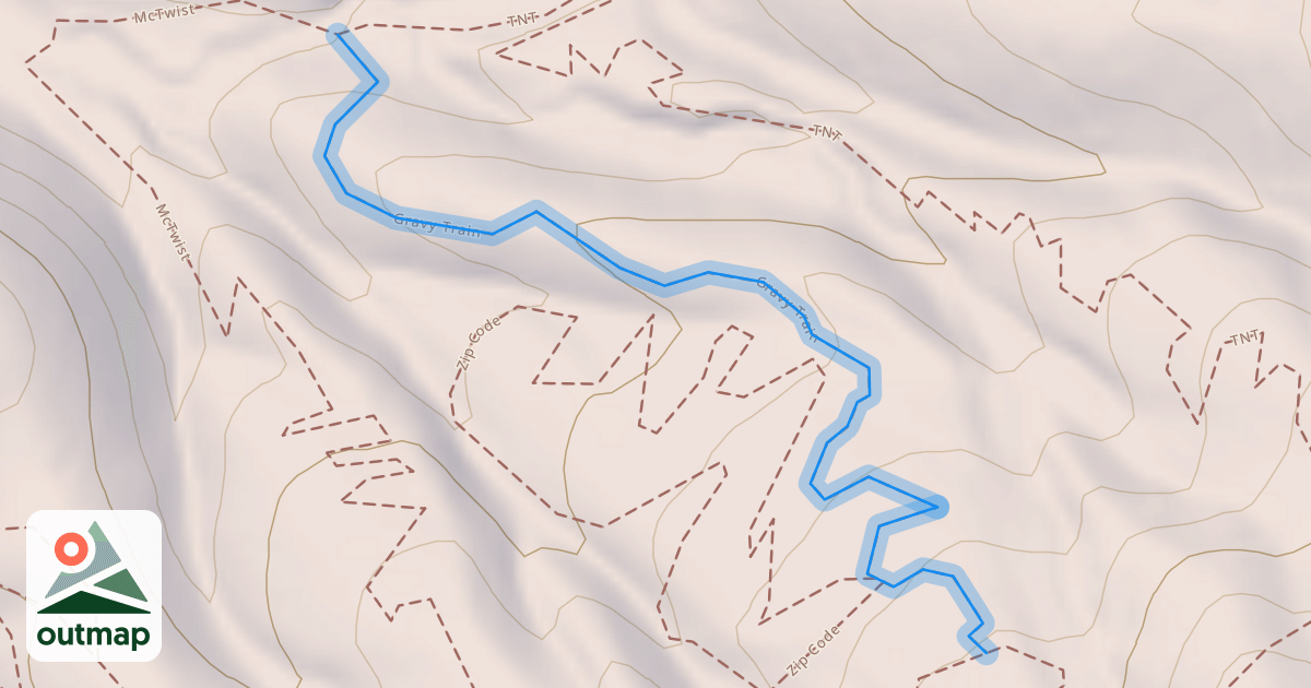 Map of Gravy Train