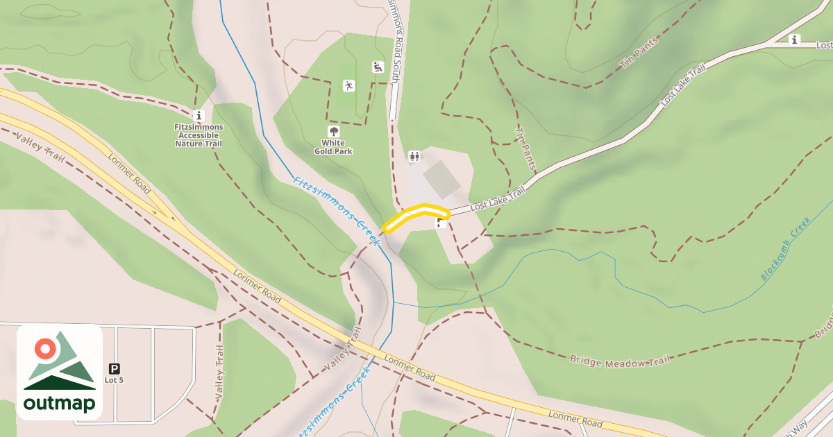 Map of Multi-Use Trails