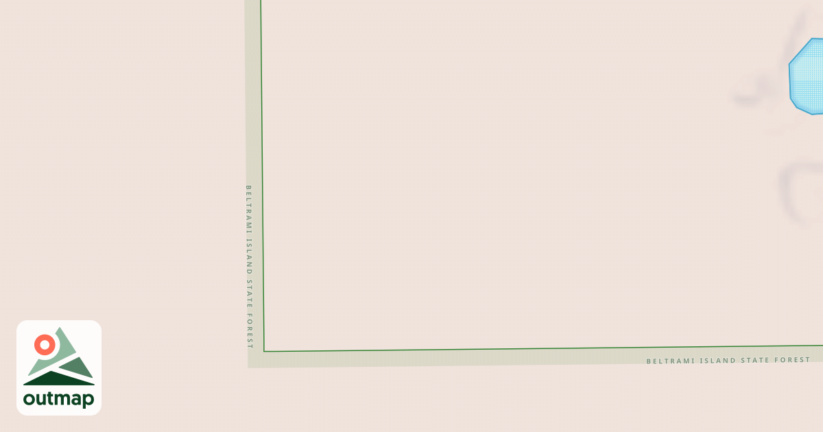 Map of Warroad/Roseau Trails