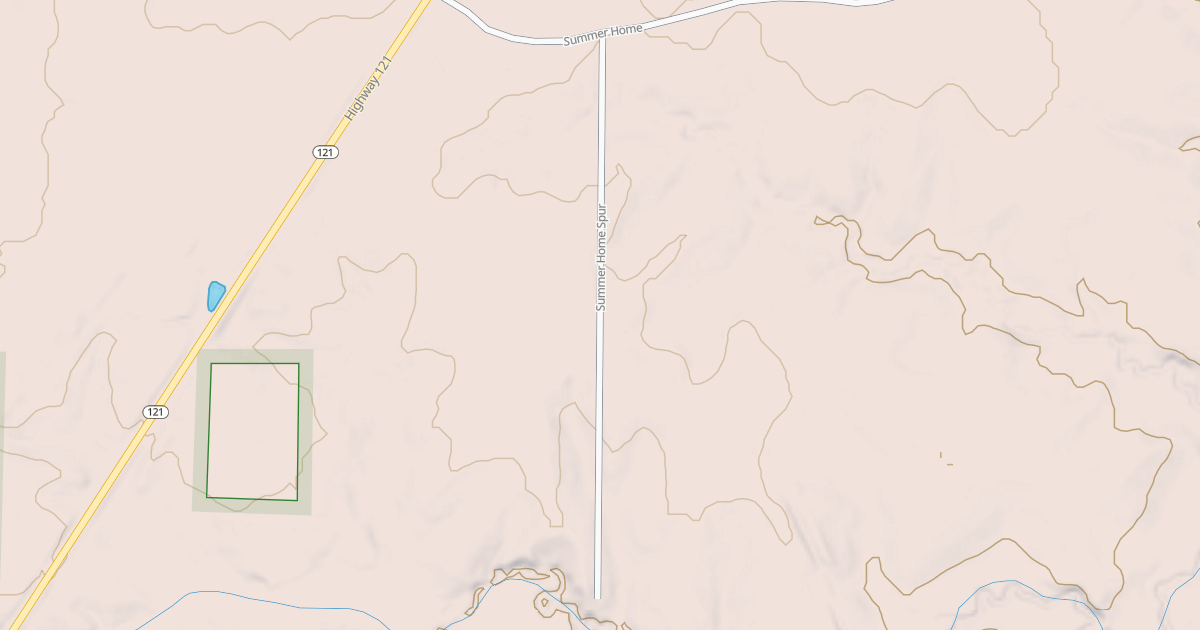 Map preview of SUMMER HOME SPUR