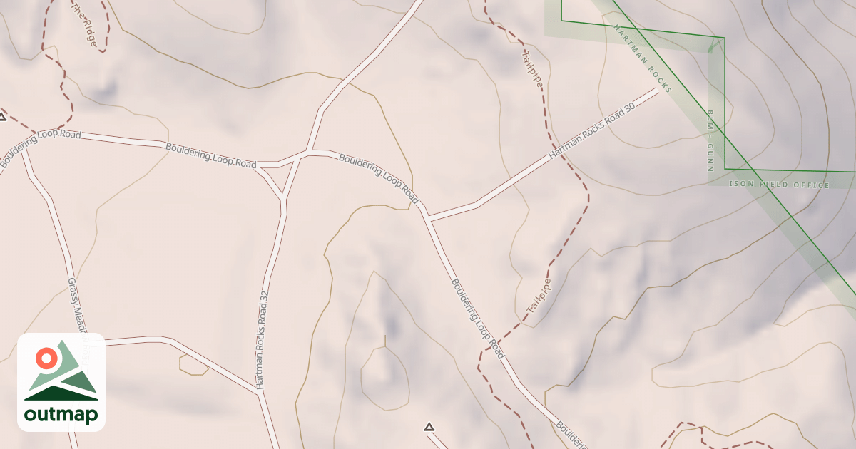 Map of BLM National GTLF Public Motorized Roads 5f8bd84d-4511-466a-bf75-b0acbbc5eda9