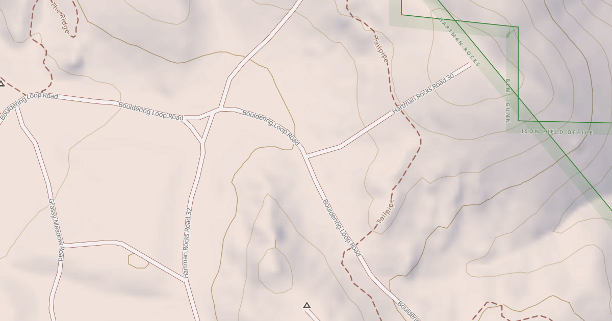 Map preview of BLM National GTLF Public Motorized Roads 5f8bd84d-4511-466a-bf75-b0acbbc5eda9