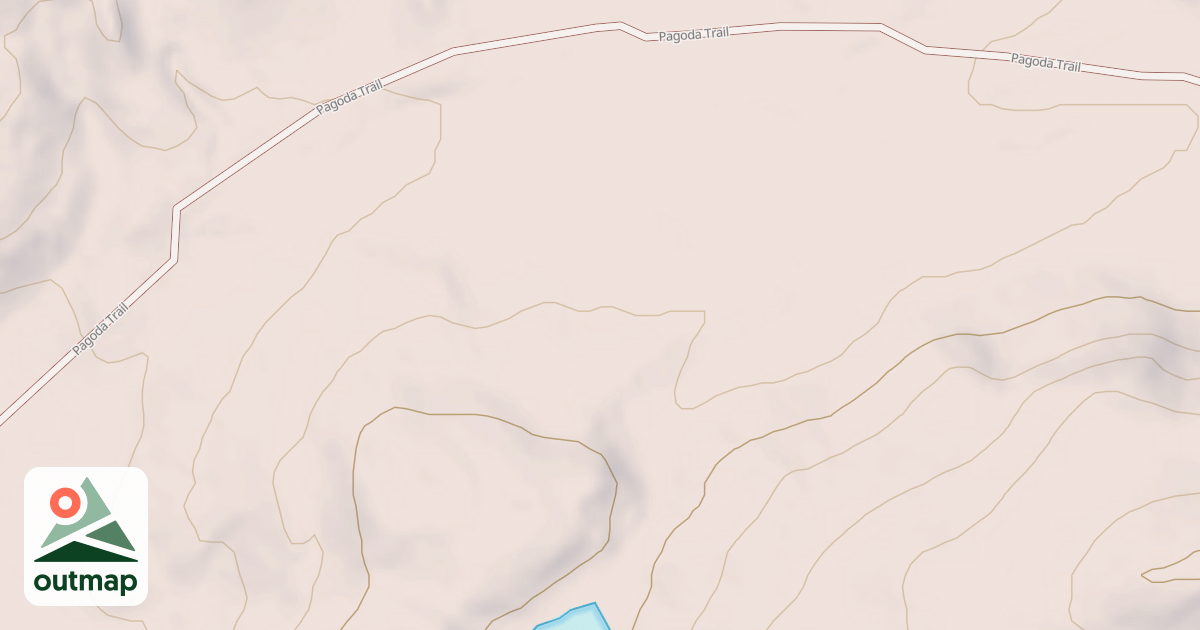 Map of Pagoda Lake Access
