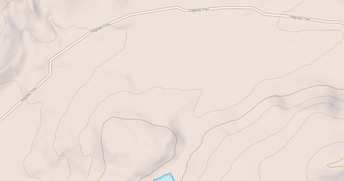 Map preview of Pagoda Lake Access