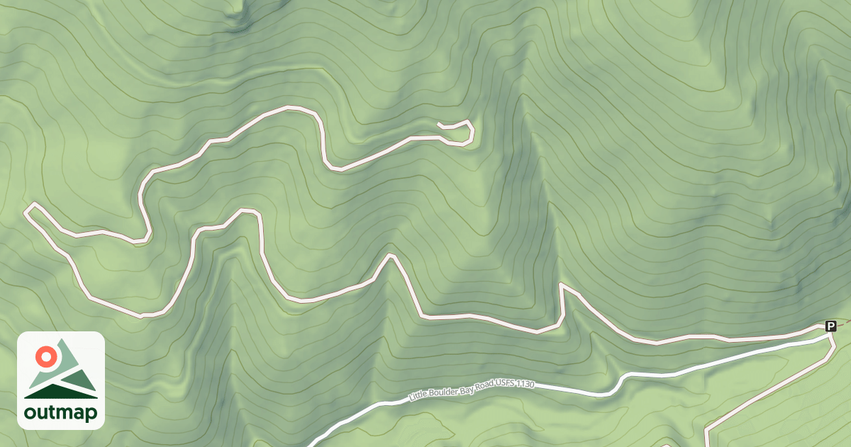 Map of (FDR) LITTLE BOULDER
