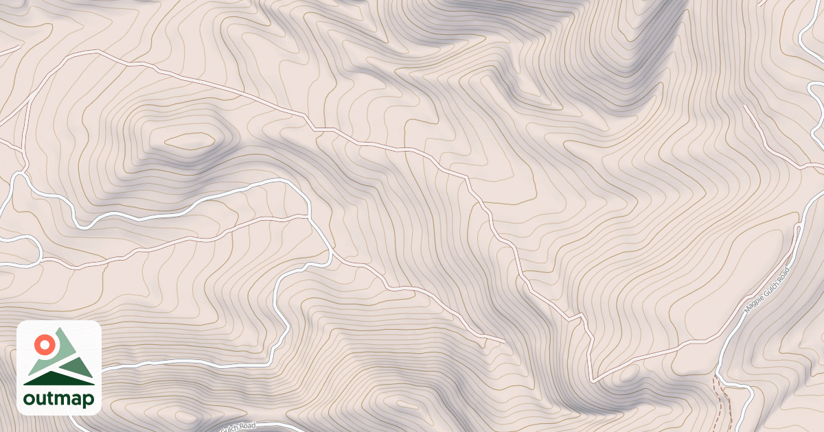 Map of MAGPIE RIDGE E1
