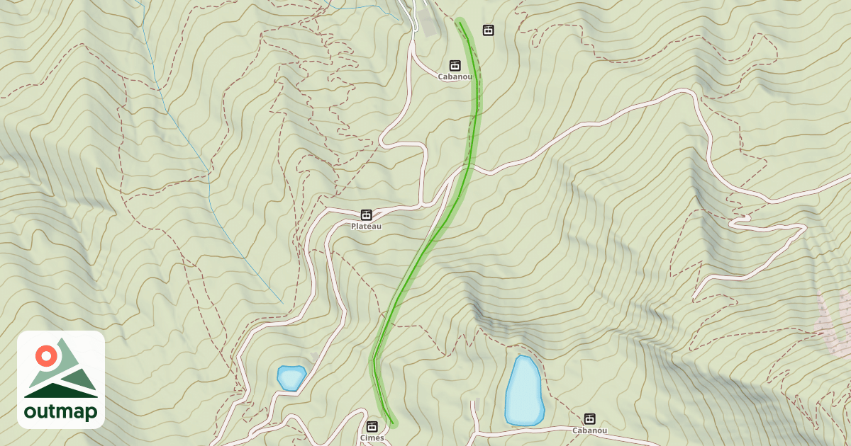 Map of Combe de Magnéras