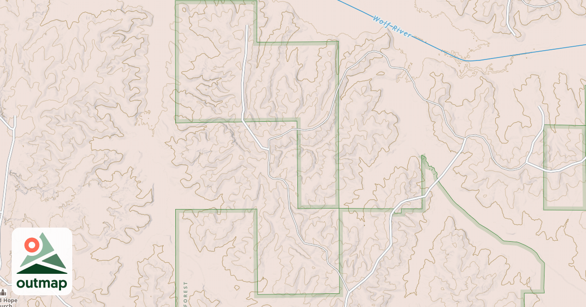 Map of KITCHENS