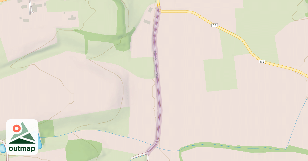 Map of Rue de Camcarbou