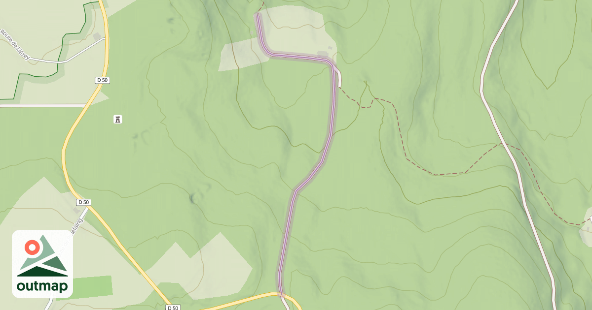 Map of Chemin du Pré du Void