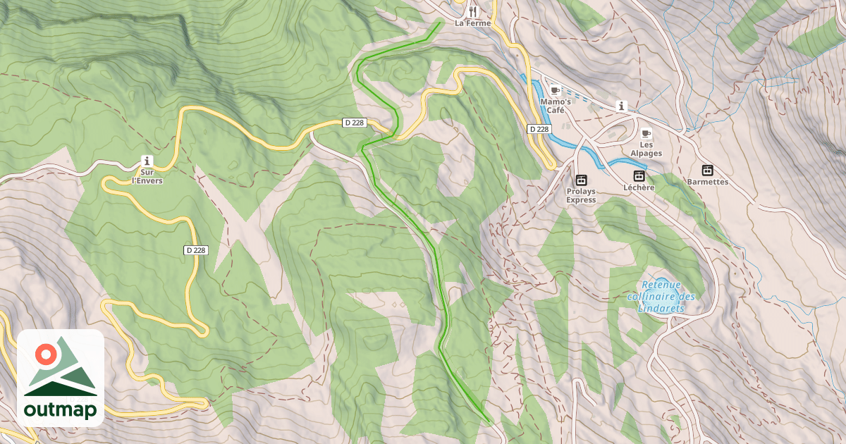 Map of Combe à Floret