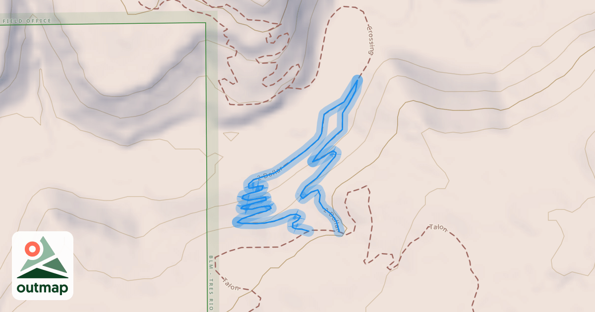 Map of 2 Dollar