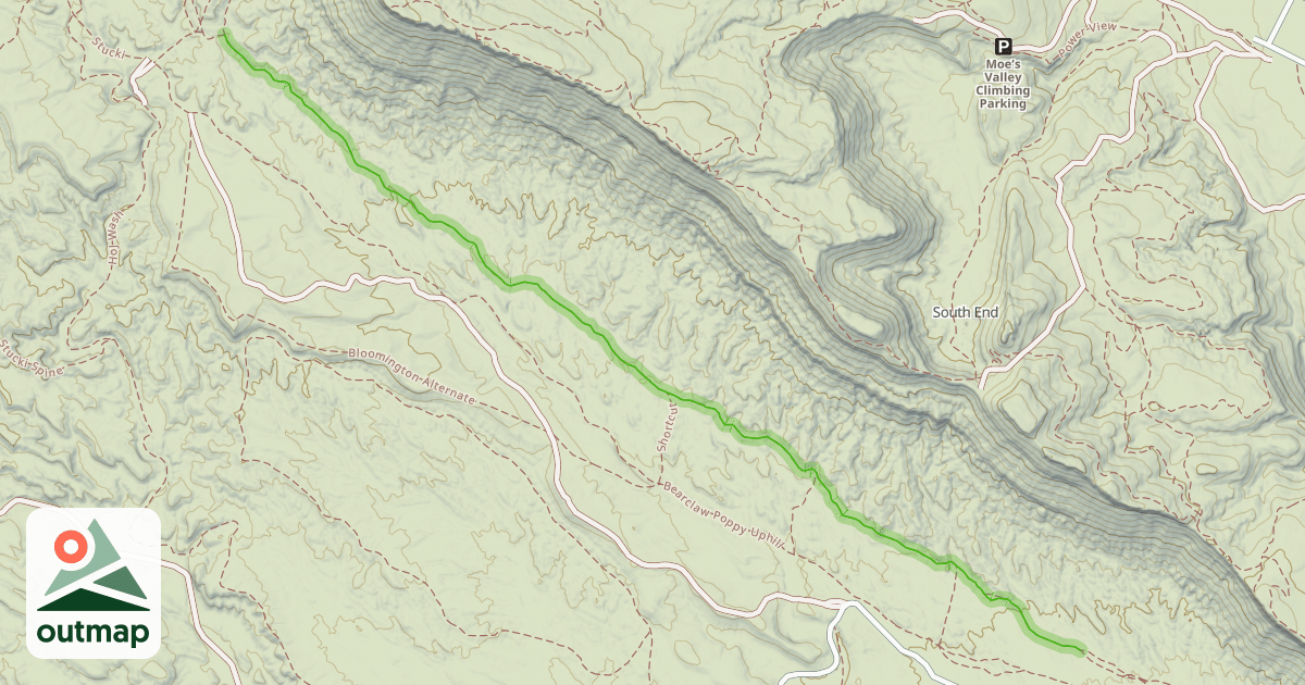 Map of Bearclaw Poppy