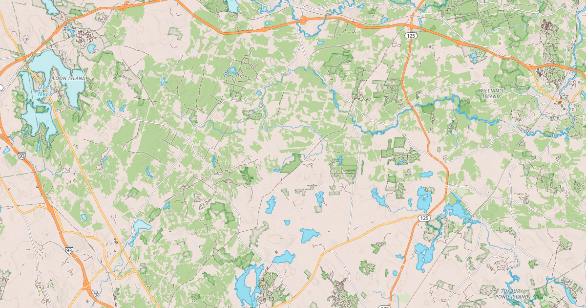 Map preview of Rockingham Rec. Rail Trail