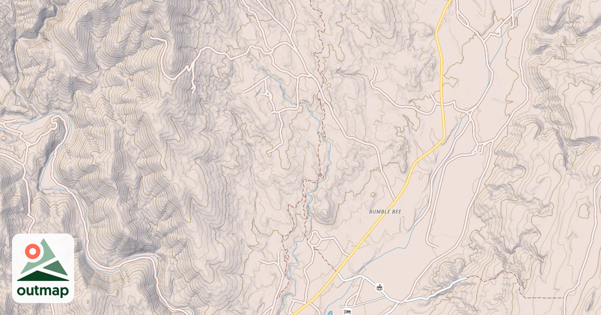 Map of Black Canyon Trail