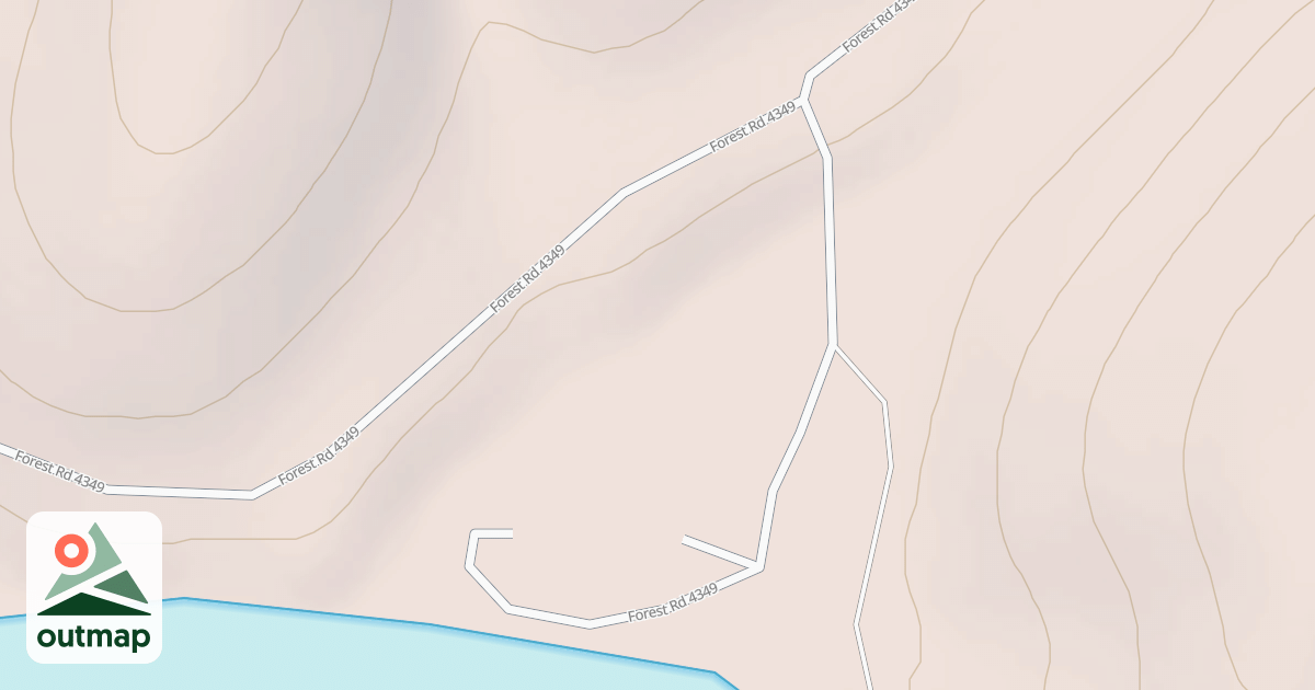 Map of DEER LEAP REC AREA SPUR A
