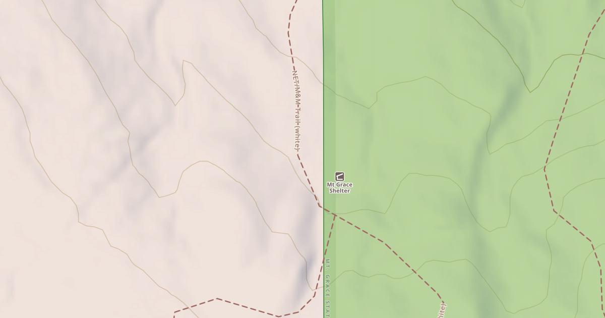 Map preview of Metacomet - Monadnock Trail