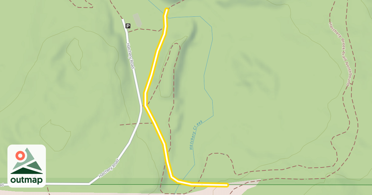 Map of Birkebeiner Trail