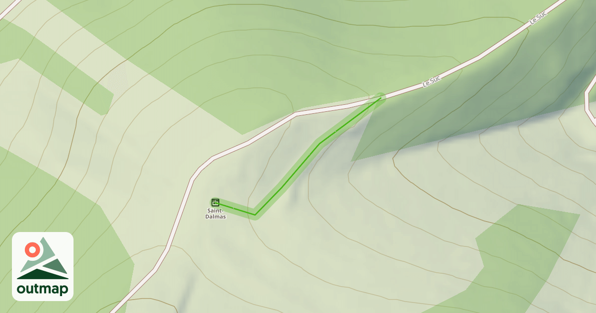 Map of Le Suc