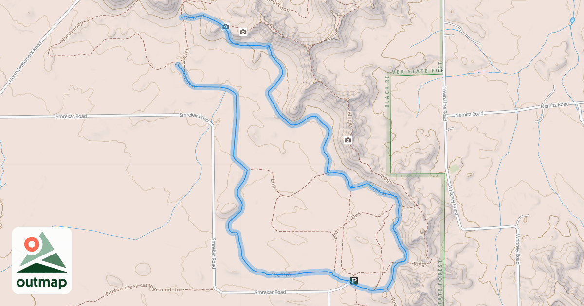 Map of Central
