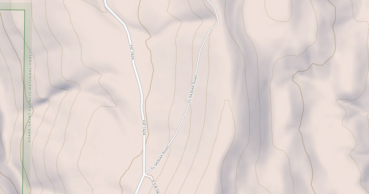 Map preview of USFS Motor Vehicle Use Map Roads {9FEAEA38-C867-49A3-B869-C3B4A8B19617}