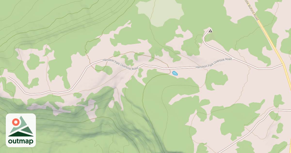 Map of HAMILTON PARK OVERLOOK