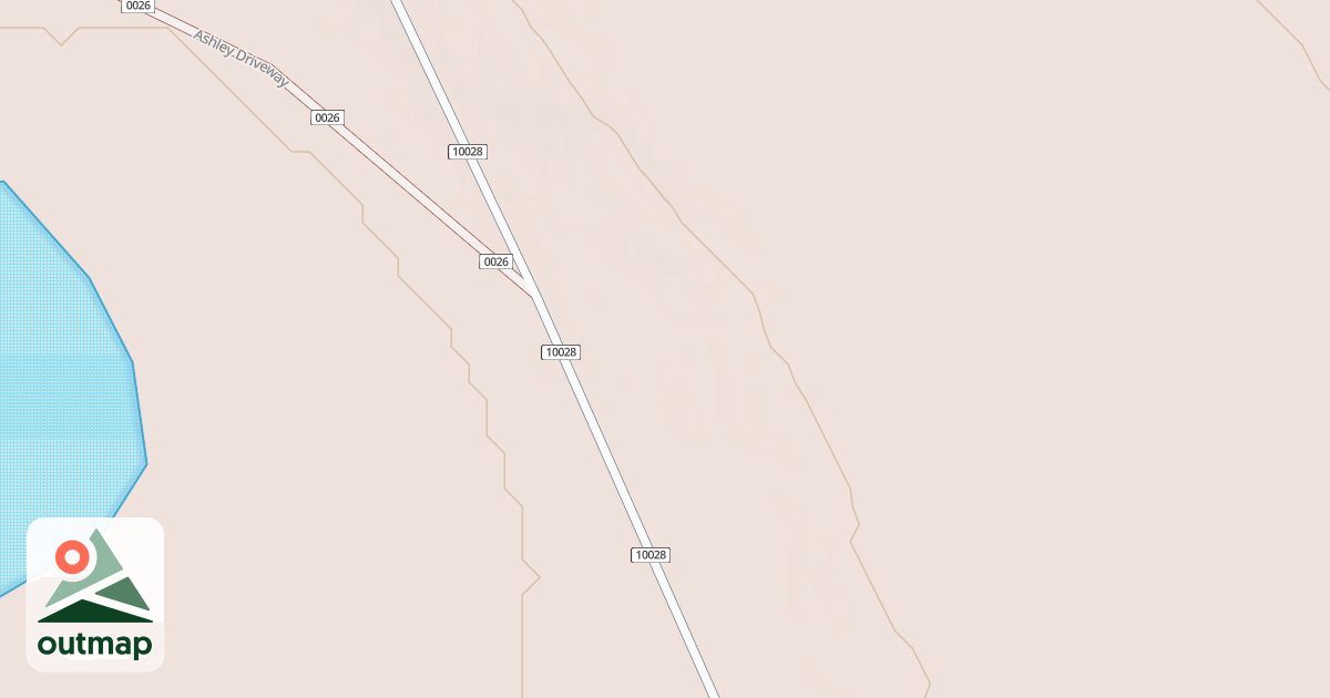 Map of ASHLEY DRIVEWAY DISPERSED B