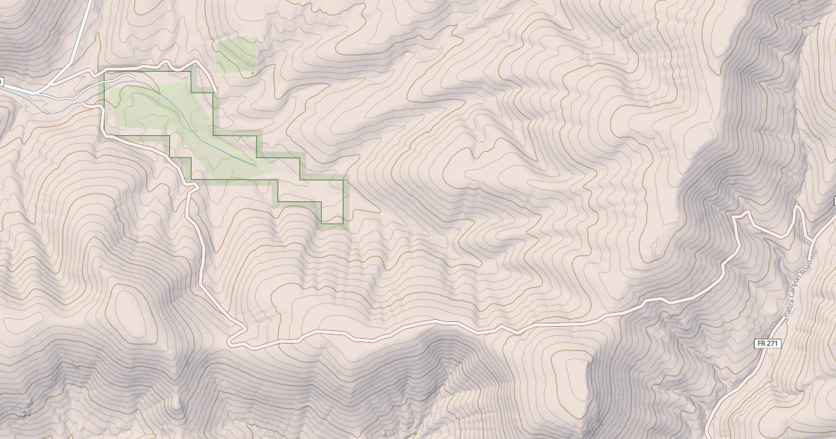 Map preview of USFS Motor Vehicle Use Map Roads {B109F814-E4BB-4DD7-BA62-B869F5F0BA89}