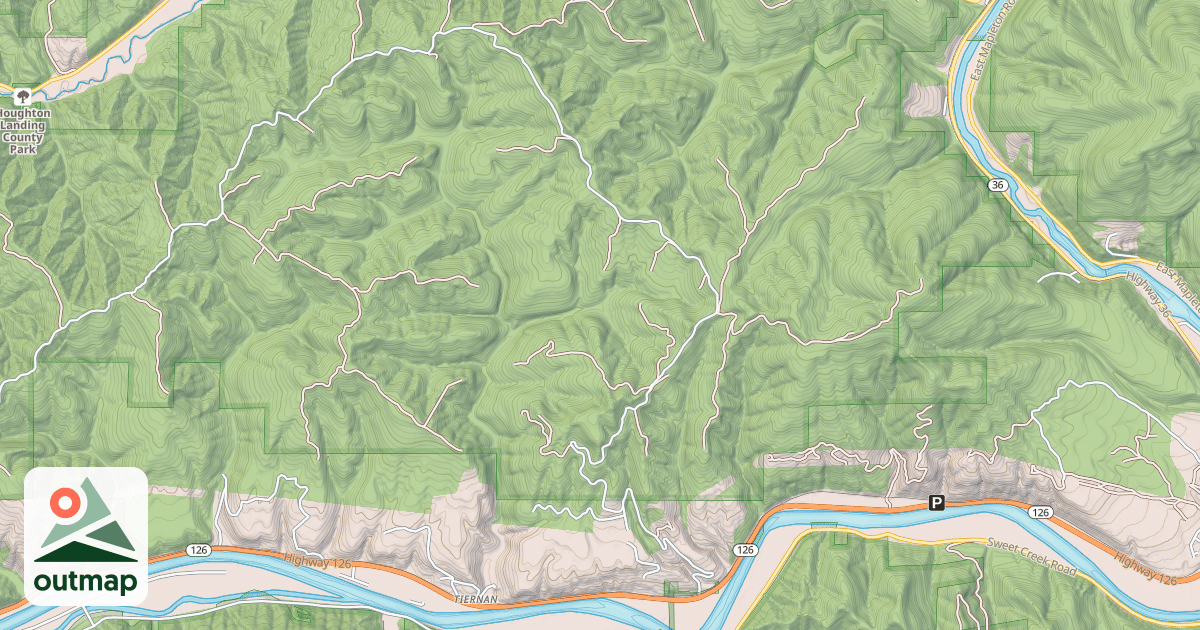 Map of DAVID RIDGE RD