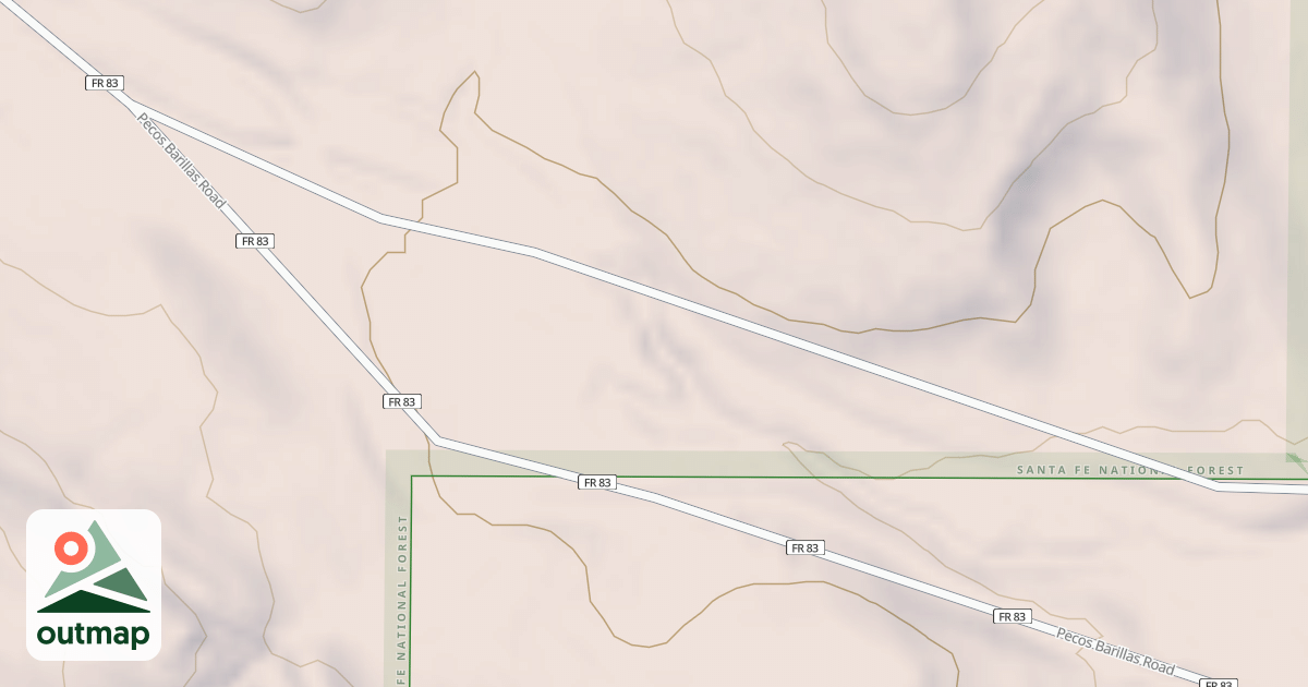 Map of USFS Motor Vehicle Use Map Roads {EF03BCFD-AAE6-4979-898E-2DF488301858}