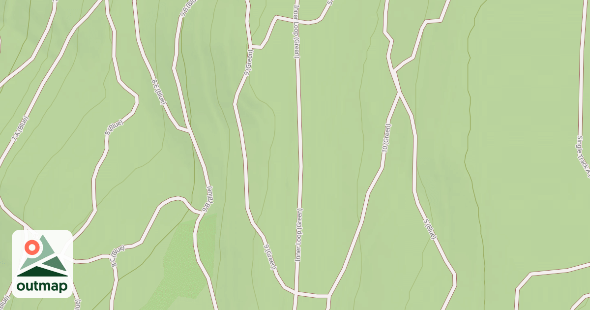 Map of Rock Run ATV Trails
