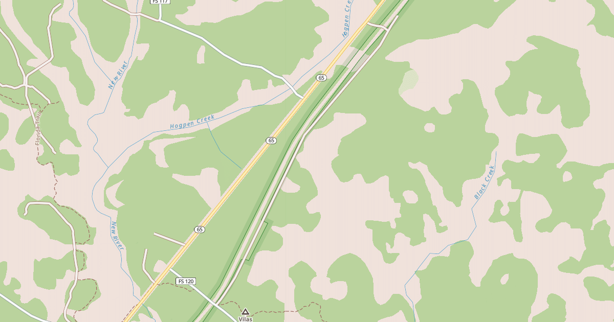Map preview of USFS National Forest System Roads {7BDACDEB-866A-4BDA-A7E7-5D26EF94B898}