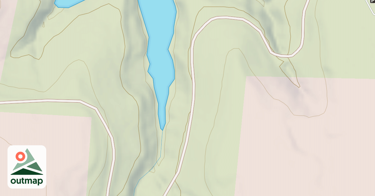 Map of Main Ohv Trail Access